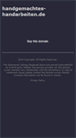 Mobile Screenshot of handgemachtes-handarbeiten.de